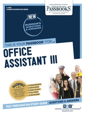 cover image of Office Assistant III